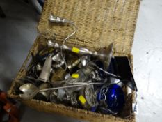 A basket of various electroplate