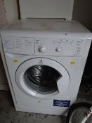 An Indesit washing machine E/T