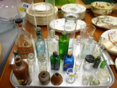 Collection of vintage laboratory and chemist bottles etc