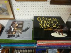 Collection of boxed sets of classical music LPs