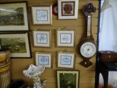Seven various framed pictures and prints
