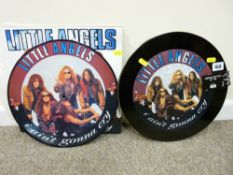 Two Little Angels limited edition picture discs titled 'I Ain't Gonna Cry'