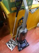 Electrolux upright vacuum cleaner and a Light 'n' Easy Carpet Wizard Ewbank