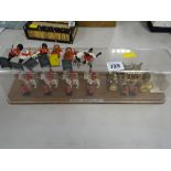 A 1977 Queens Silver Jubilee model carriage procession & loose figures