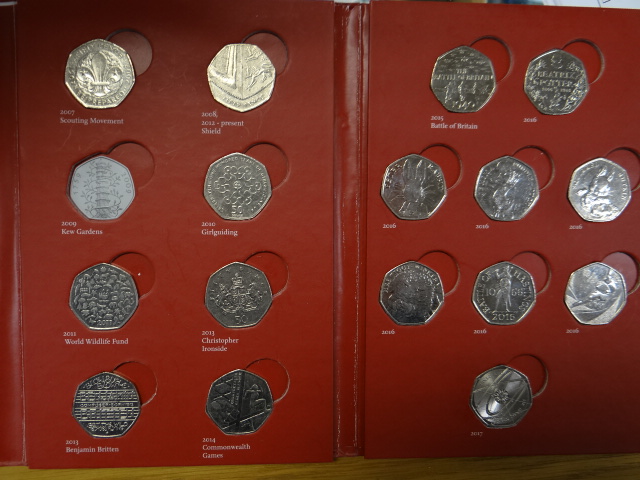 A Great British Coin Hunt 50p collection containing numerous commemorative 50p coins (Kew Gardens - Image 3 of 4