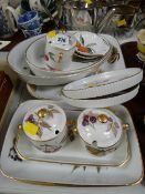 Collection of various Royal Worcester 'Evesham Gold' cookware etc