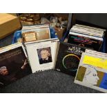 Collection of LP records & singles (mainly classical)