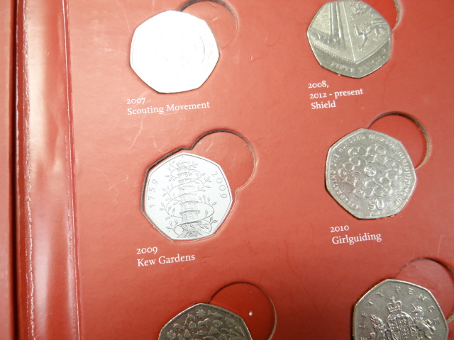 A Great British Coin Hunt 50p collection containing numerous commemorative 50p coins (Kew Gardens - Image 4 of 4