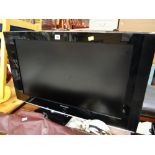 A Samsung 32" flat screen television E/T