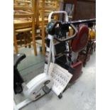 Rowing machine, exercise bike, office chair etc