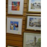 Two framed limited edition prints by CARL VINCENT together with a framed limited edition print of