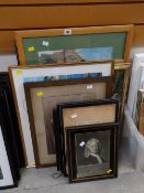 Parcel of framed prints & pictures