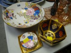 Parcel of Caverswall 'Romany' & other patterned china