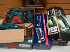Parcel of various Black & Decker plus other power tools including circular saw, jigsaw, sander etc