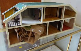 A doll's house & furniture