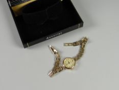 A ladies gold Accurist wristwatch