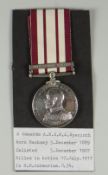 GEORGE V NAVAL GENERAL SERVICE MEDAL with Persian Gulf 1909-1914 clasp, named 238353 A Edwards A.