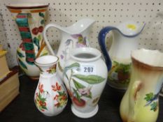 Mixed parcel of porcelain including Portmeirion etc