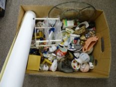 Box of mainly glass and china ware