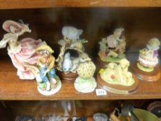 Parcel of Wedgwood and other animal ornaments, figurines etc