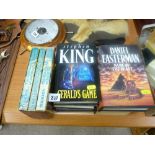 Rare editions of J R Tolkien's 'Lord of the Rings' series and Stephen King books etc