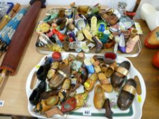 Collection of ornamental shoes and boots
