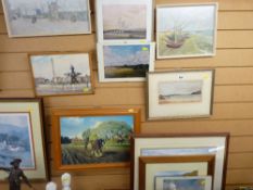 Quantity of framed pictures and prints including an ELIZABETH HAYNES limited edition (103/850) print