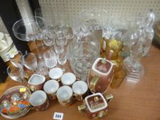 Parcel of miscellaneous glassware and Oriental china