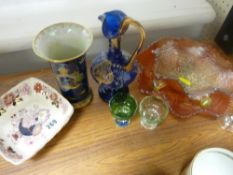 Carnival glassware, Carltonware, Masons 'Brocade' etc