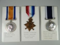 WWI PERIOD MEDAL GROUP comprising 1914-15 star, British War medal & King George V Navel Long Service