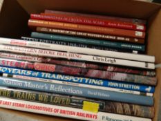 Small parcel of books relating to railways