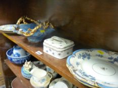 Mixed parcel of porcelain including Continental etc