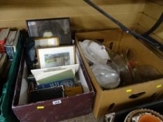 Box of prints, ephemera etc