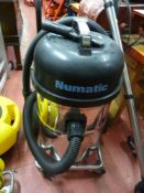 Large capacity pneumatic 2500w mobile vacuum cleaner E/T
