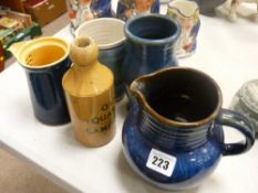 Items of Denby and other similar pottery