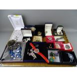 Good selection of boxed modern costume jewellery