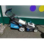 MacAllister electric lawnmower with grassbox E/T