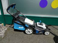 MacAllister electric lawnmower with grassbox E/T