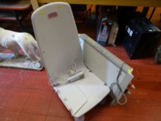 Archimedes electric bath chair and a Honeywell electric convector heater E/T