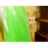 CATERING EQUIPMENT - Tablecraft 2ft x 40ft green bar shelf liner (one roll per box) - sixteen boxes,