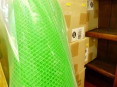 CATERING EQUIPMENT - Tablecraft 2ft x 40ft green bar shelf liner (one roll per box) - sixteen boxes,