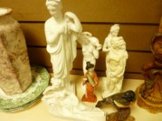 Parcel of ornamental figurines etc