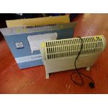 Pair of B & Q 2000w convector heaters E/T