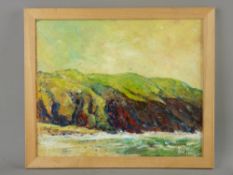 ANN FELLOWS oil on board - titled 'Sea Breezes', 24.5 x 29.75 cms SIGNED