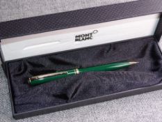 Green Montblanc Generation Propelling Pencil boxed