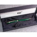 Green Montblanc Generation Propelling Pencil boxed