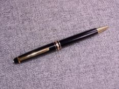 Black Montblanc Meisterstuck Ballpoint Pen