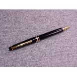 Black Montblanc Meisterstuck Ballpoint Pen