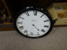 Reproduction battery operated station clock