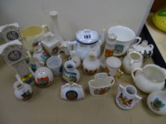 Collection of crested and similar china
